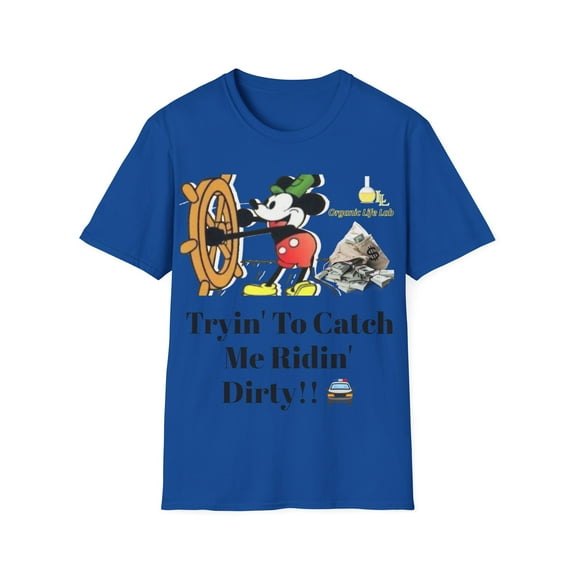 Mickey Ridin' Dirty Unisex Softstyle T-Shirt