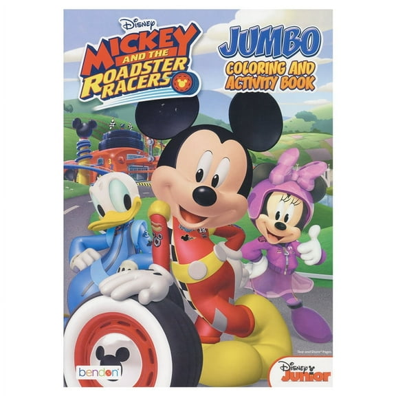 Mickey Roadster Racers Jumbo Coloring and Activity Case Pack 24