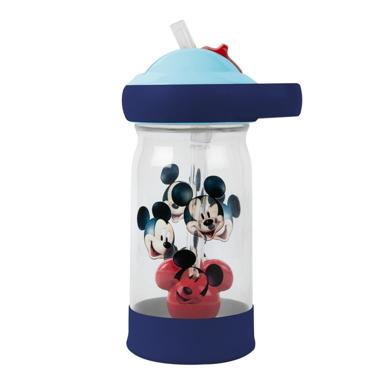 The First Years Mickey Sip & See Toddler Water Bottle w/Floating