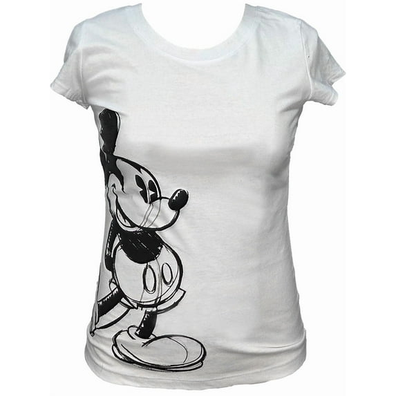 Disney Mickey Mouse Junior Baby Tee, S-XL (Women's)