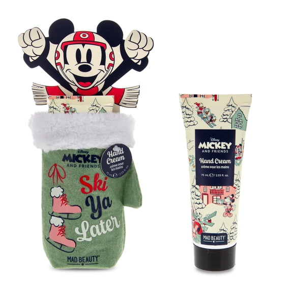 Mickey Ski Hand Cream Mitten, Apple Scent