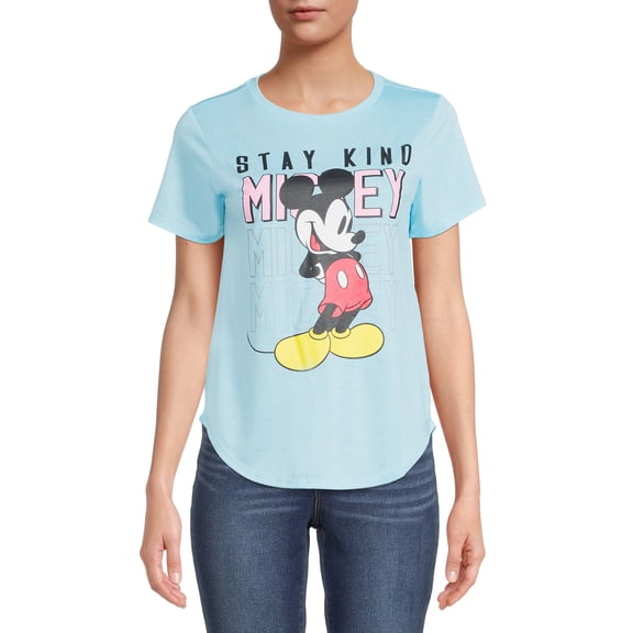 Mickey Stay Kind Juniors' T-Shirt