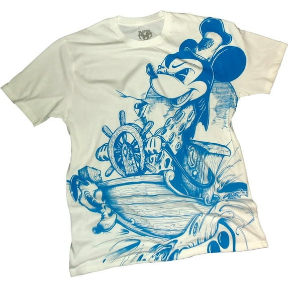 Mickey Steamboat T Shirt Sheer