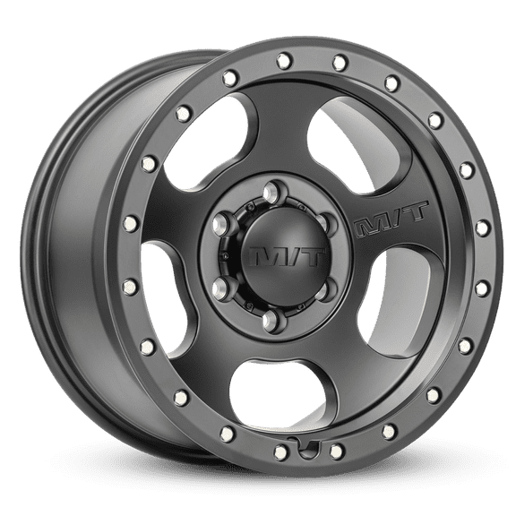 1 Mickey Thompson 17x9 6X135 -12 Canyon Pro Black Satin Black with Zinc Bolts Wheel Rim