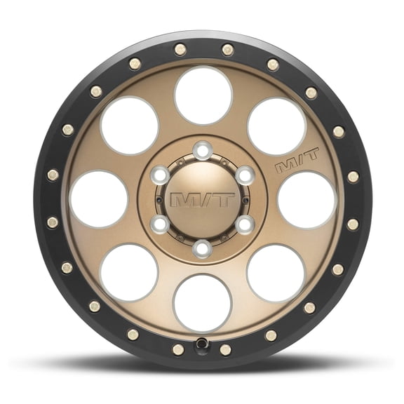1 Mickey Thompson 18x9 6X135 +00 Classic Pro Bronze Satin Bronze with Black Lip Wheel Rim
