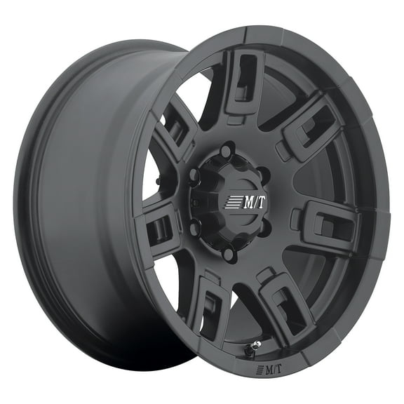 Mickey Thompson Sidebiter II Wheels with Satin Black Finish (17X9 / 5X5.00) 90000019389
