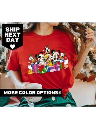 Disney Friends Christmas Shirt, Disney Characters With Balloons T