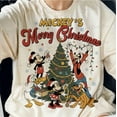 thumbnail image 1 of Mickey and Friends Christmas Shirt, Family Xmas Trip Tee, Holiday Gift T-Shirt,Natural Color,Size M, 1 of 1