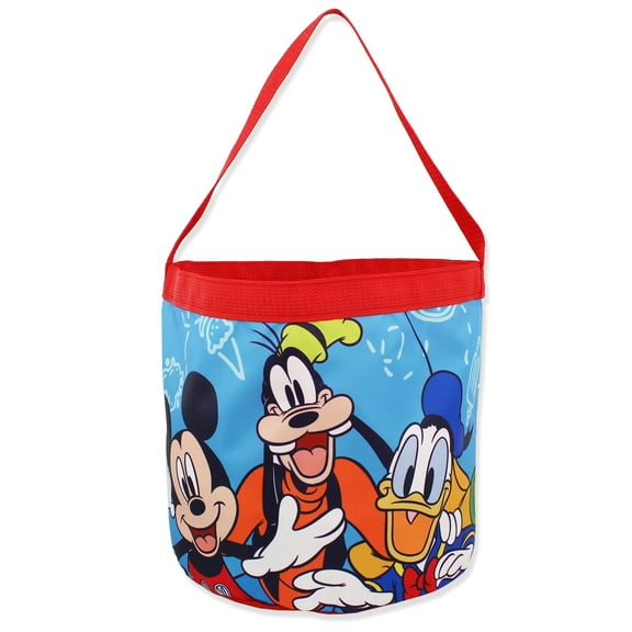 Mickey and Friends Collapsible Basket Bucket Toy Storage Tote Bag S22DC52641