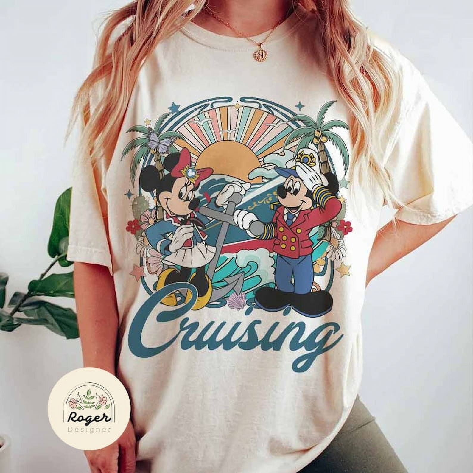 Mickey and Friends Disney Cruise Shirt, Vintage Disney Family Cruise