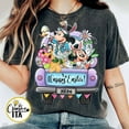 Mickey and Friends Disney Happy Easter 2024 shirt, Easter rabbit truck