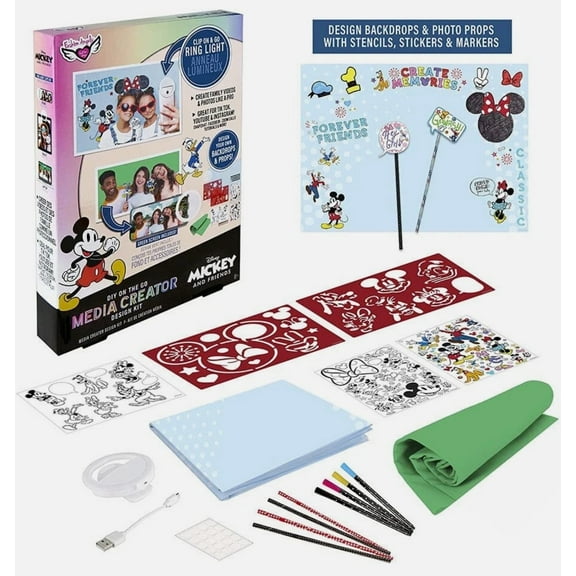 Mickey and Friends Fashion Angels Media Creator Design Kit