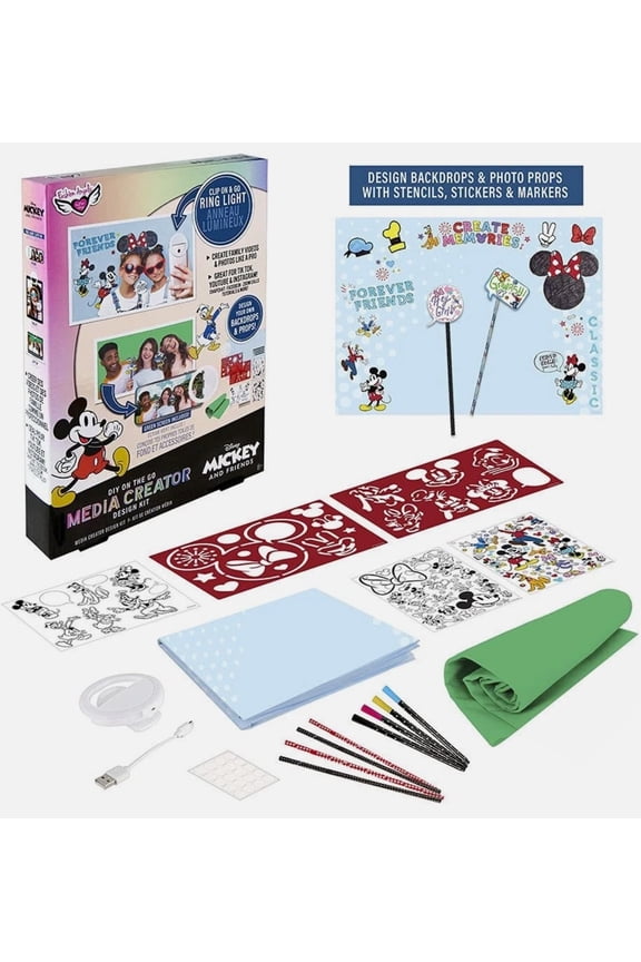 Mickey and Friends Fashion Angels Media Creator Design Kit