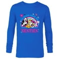 thumbnail image 1 of Mickey and Friends Hanging with My Besties - Long Sleeve T-Shirt for Men - Customized-Navy, 1 of 5