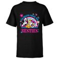 thumbnail image 1 of Mickey and Friends Hanging with My Besties - Short Sleeve T-Shirt for Kids - Customized-Black, 1 of 5