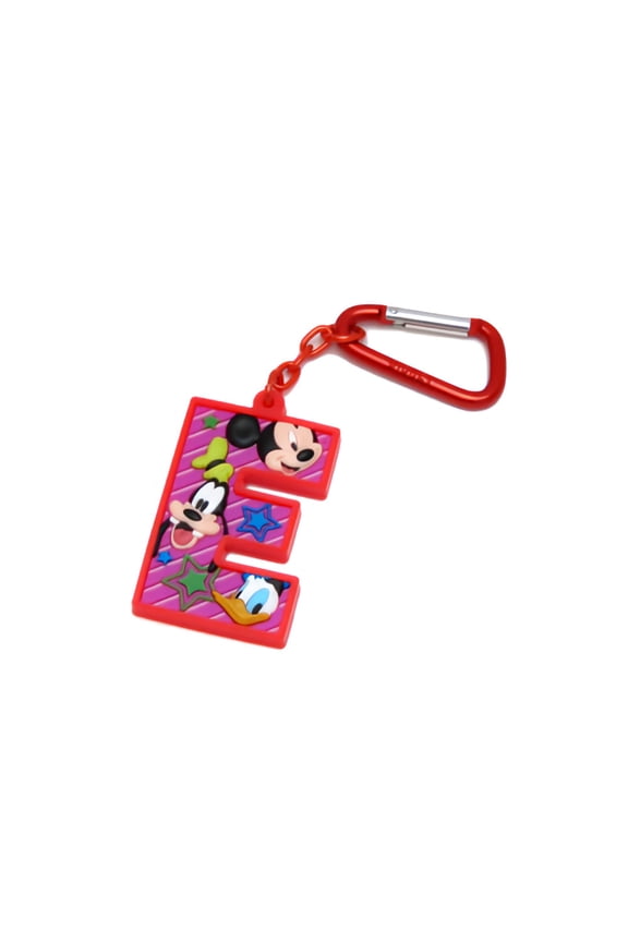 Mickey and Friends Letter E Laser Cut Keychain