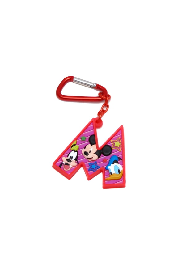 Mickey and Friends Letter M Laser Cut Keychain