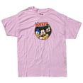 thumbnail image 1 of Mickey and Friends Men's Officially Licensed Mickey, Donald Duck, & Goofy Tee T-Shirt (X-Large, Pink), 1 of 1