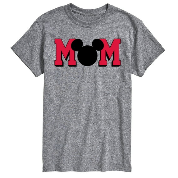 Mickey and Friends - Mom Mouse Silhouette - Men's Short Sleeve Graphic T-Shirt
