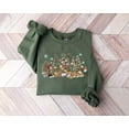 thumbnail image 1 of Mickey and Friends Sweater, Disney Xmas Sweatshirt, Christmas Party 2025, Vintage Unisex Shirt,Military Green Color,Size 3XL, 1 of 5