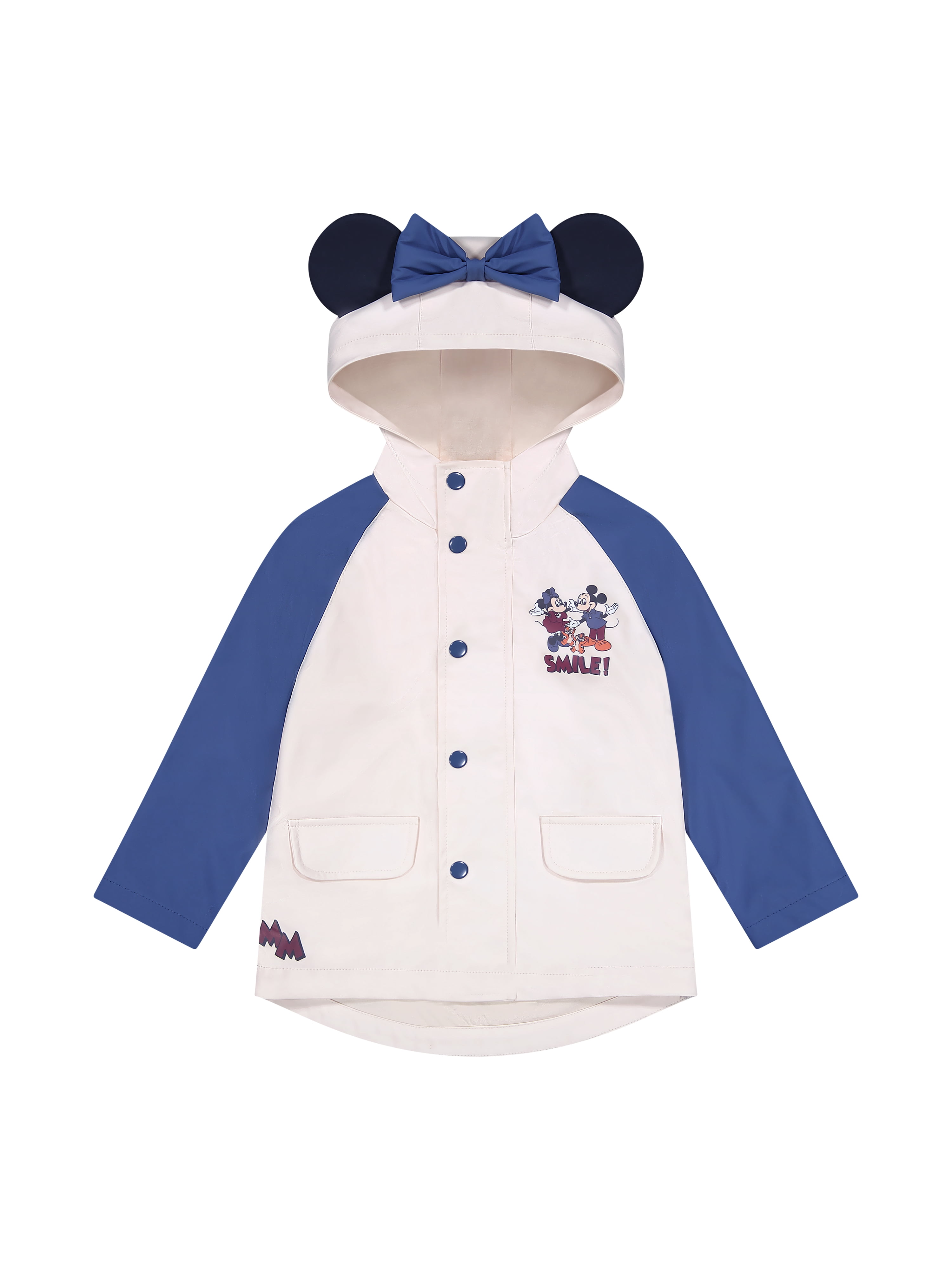 Mickey and Friends Toddler Girl Raincoat, Sizes 12 Months-5T