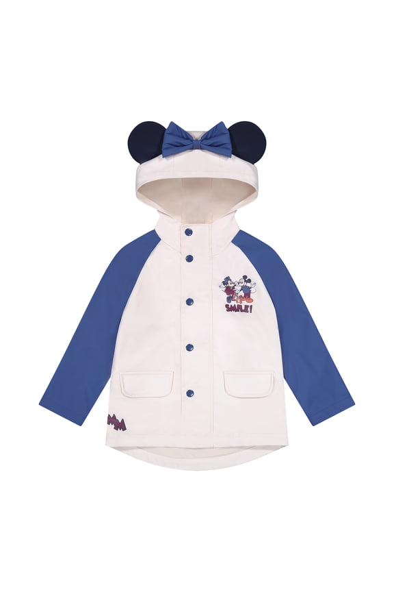 Mickey and Friends Toddler Girl Raincoat, Sizes 12 Months-5T