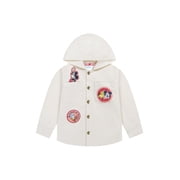 Mickey and Friends Toddler Boy Twill Shacket, Sizes 12M-5T