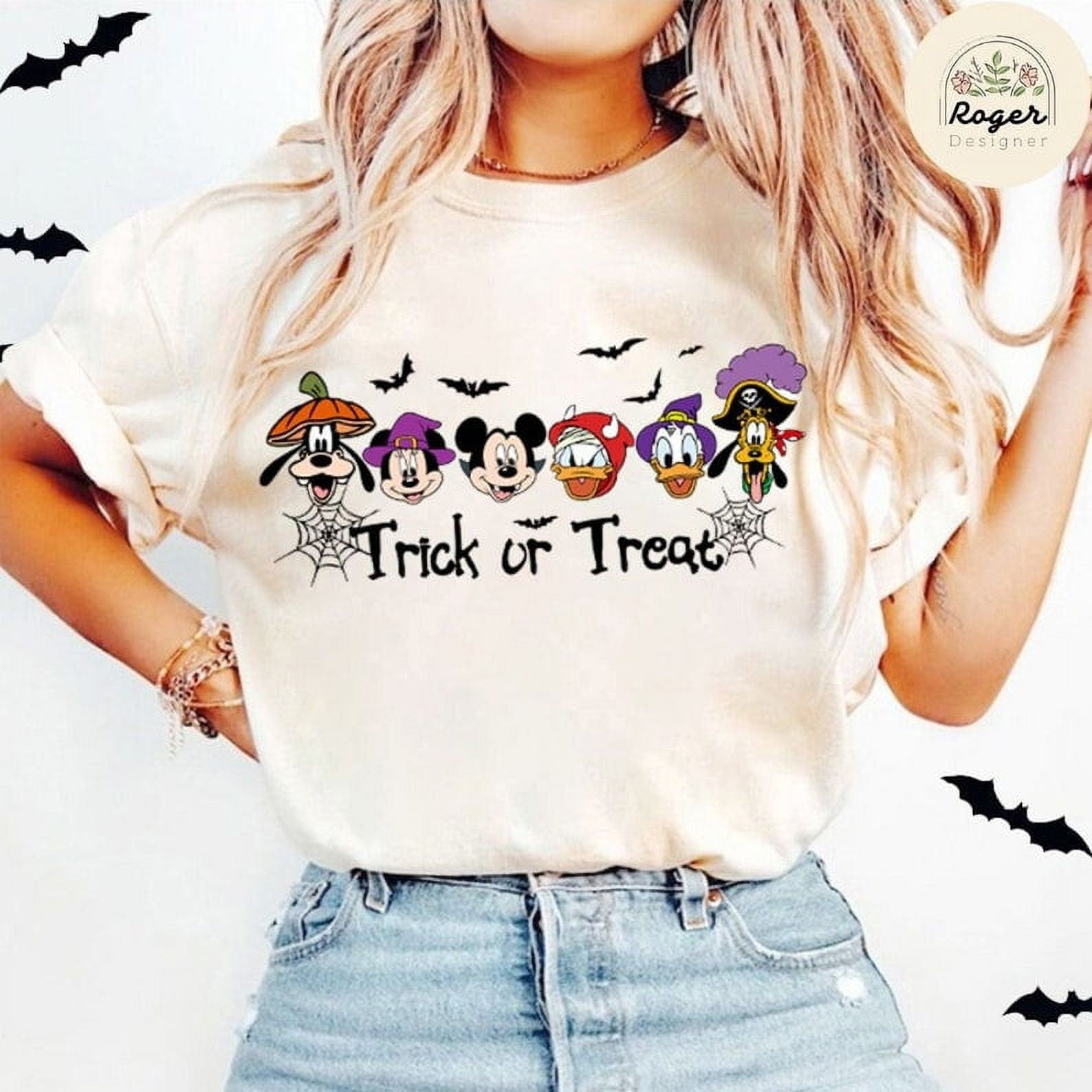 Mickey and Friends Trick or Treat Disney Halloween Shirt, Mickey's Not