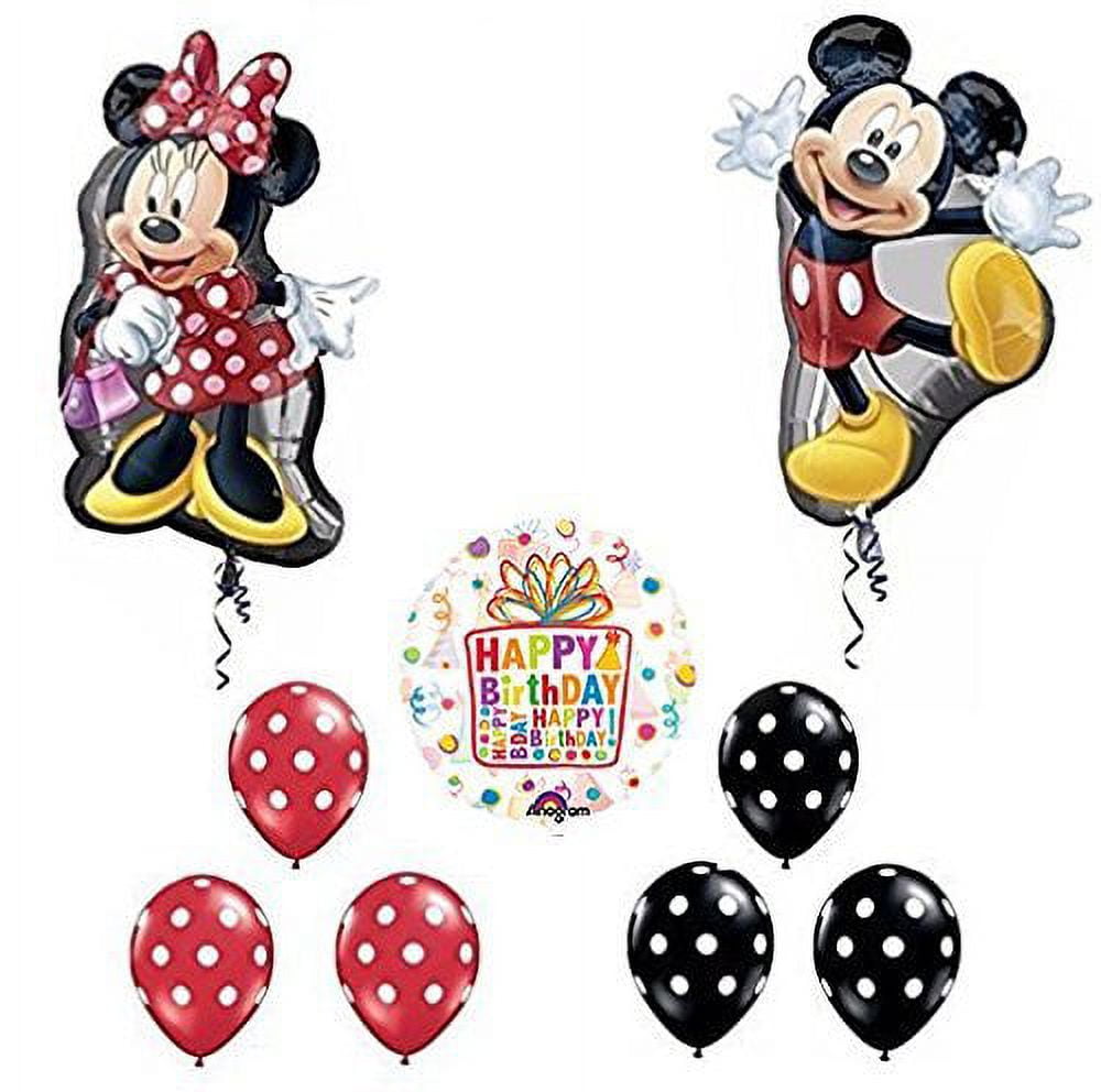 Mickey Mouse Clubhouse, Minnie Mouse, party Supply, Mickey Mouse, walt  Disney Company, Balloon, Mouse, heroes, birthday, party