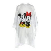 Mickey and Minnie Mouse Rain Poncho, Size one size