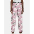 thumbnail image 1 of Mickey and Minnie Mouse Women’s Velour Sleep Pants, Sizes XS-3X, 1 of 2