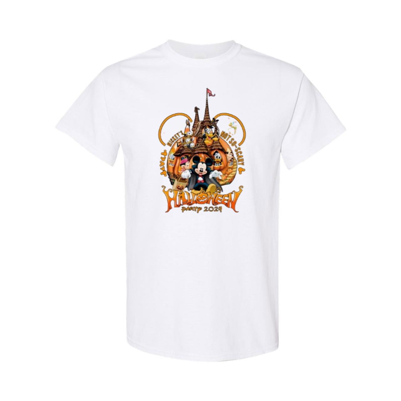Mickey's Halloween Castle Not So Scary Halloween Party 2024 Tshirt