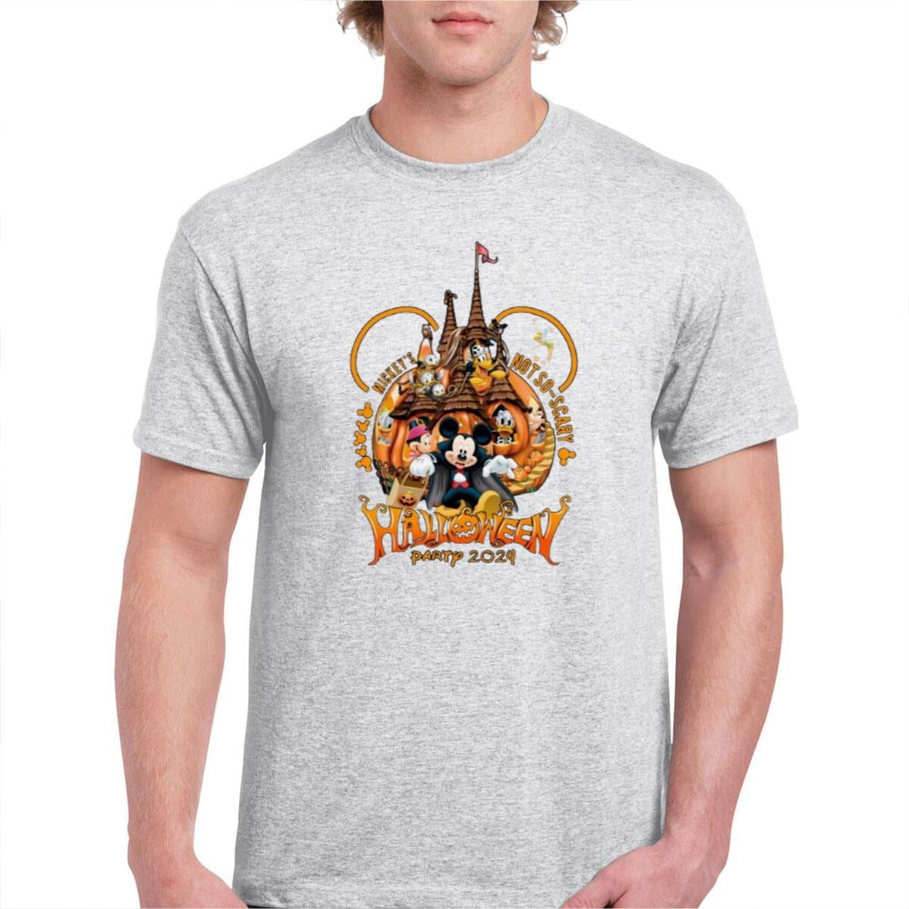 Mickey's Halloween Castle Not So Scary Halloween Party 2024 Tshirt