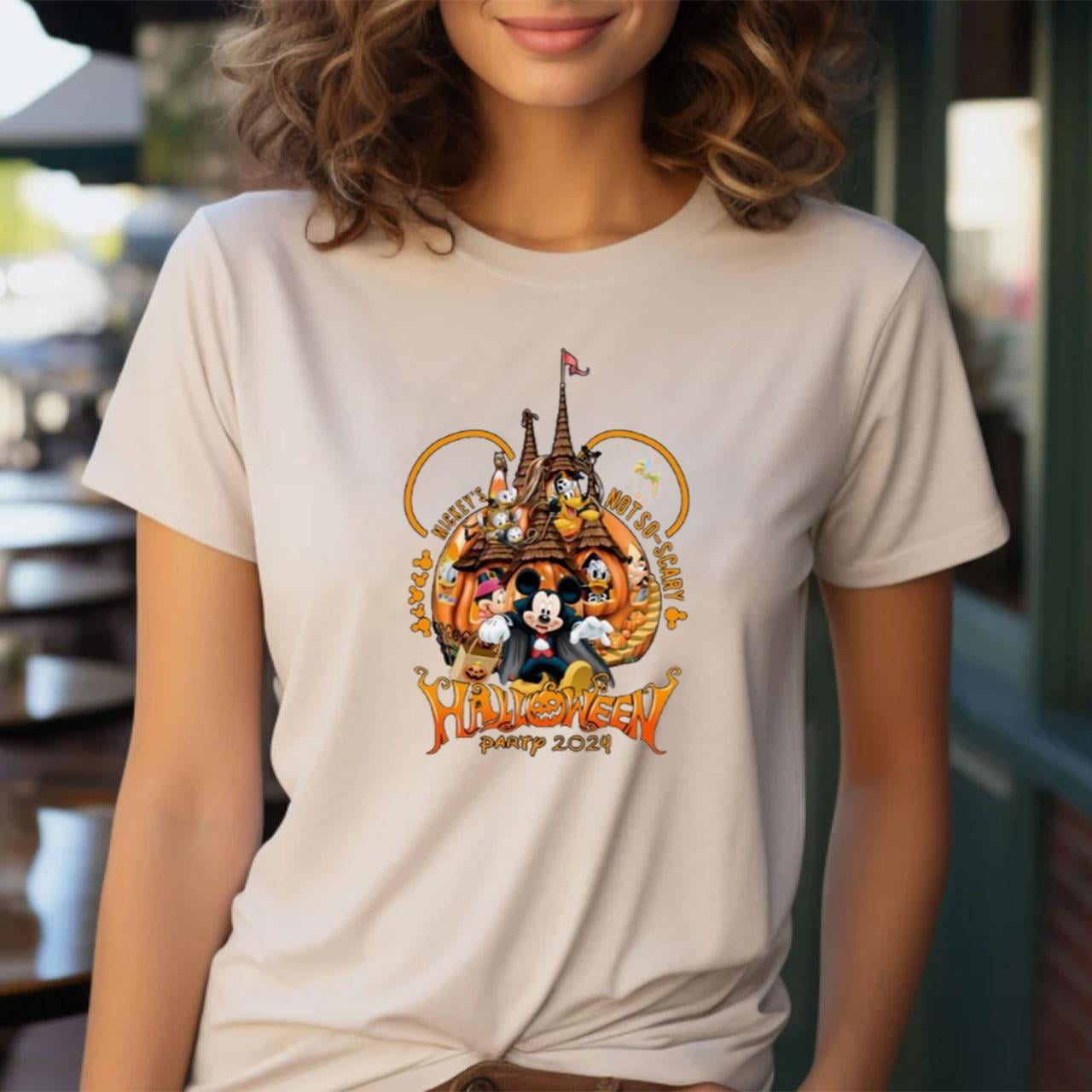 Mickey's Halloween Castle Not So Scary Halloween Party 2024 Tshirt