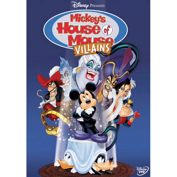 Mickey's House of Villains (DVD, 2002) NEW