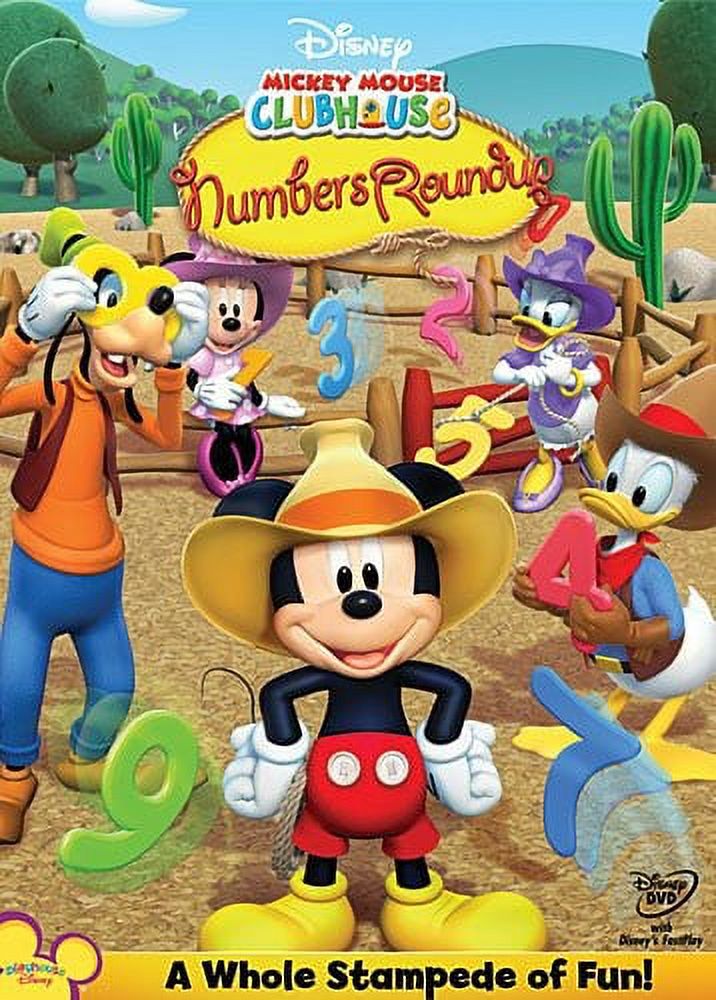 Mickey's Numbers Roundup (DVD), Walt Disney Video, Kids & Family - image 1 of 5