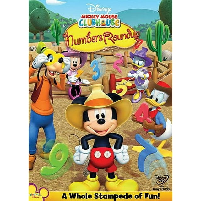 Mickey's Numbers Roundup (DVD), Walt Disney Video, Kids & Family
