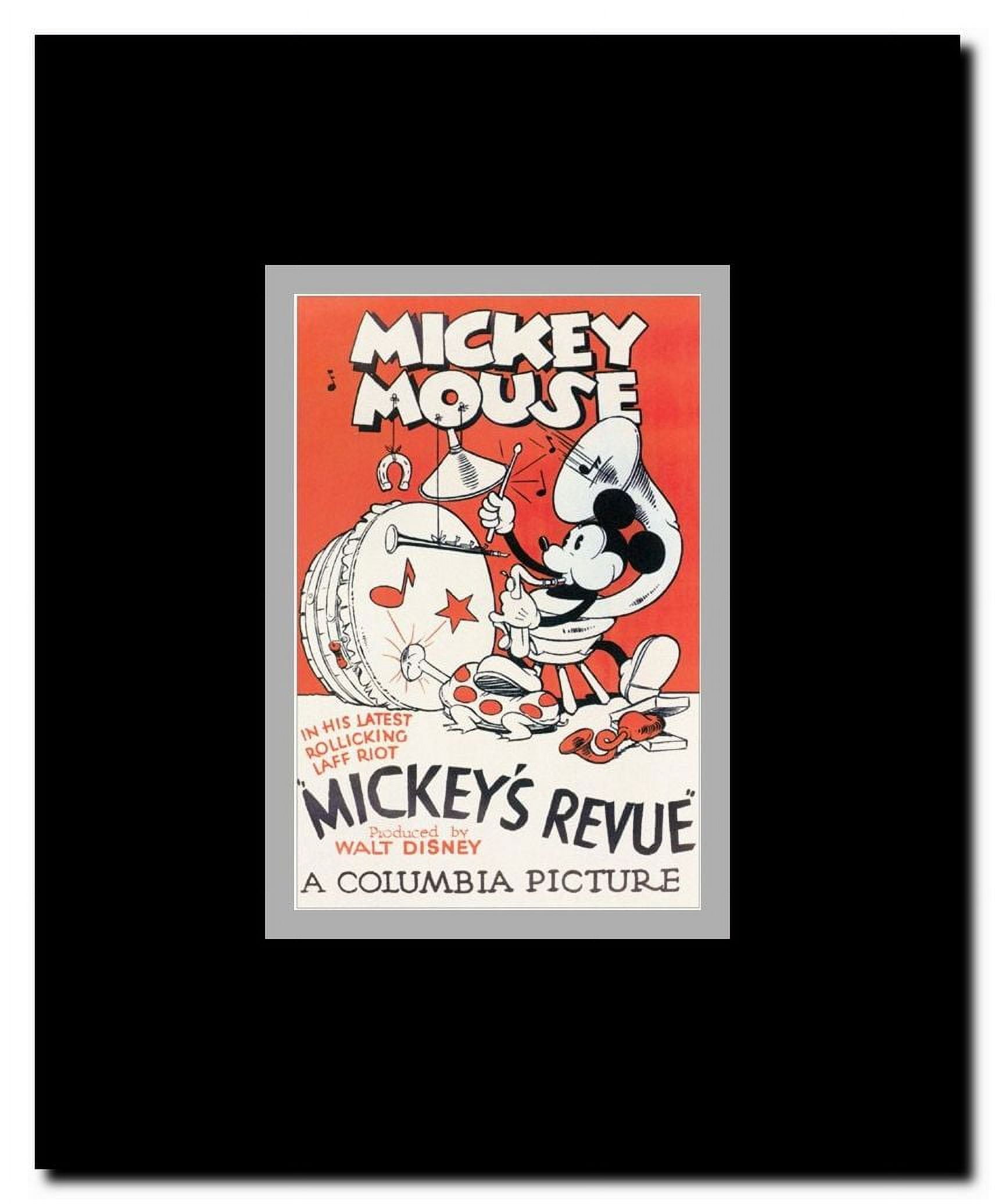 Mickey's Revue Framed Movie Poster