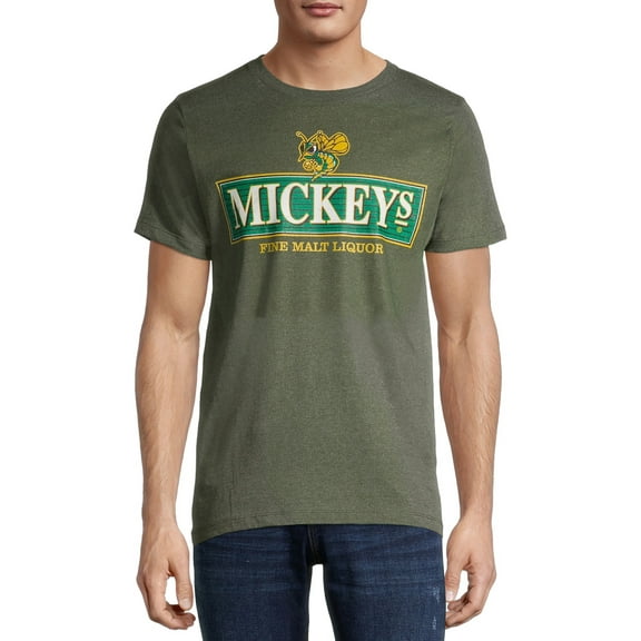 Mickey's Short Sleeve Graphic Crew Neck Relaxed Fit T-Shirt (Men's or Men's Big & Tall) 1 Pack