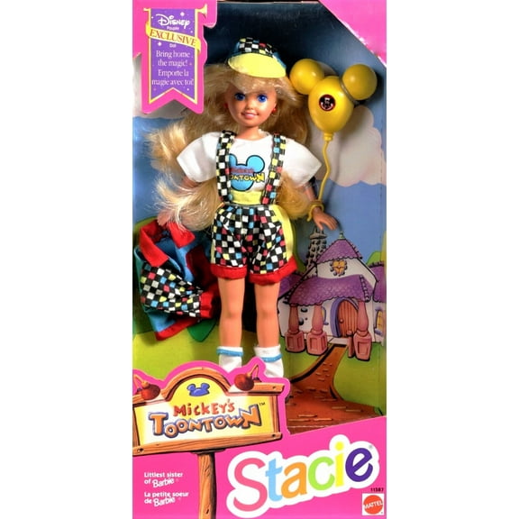 Mickey's Toontown Stacie Doll Little Sister of Barbie Euro Disney Exclusive 1993