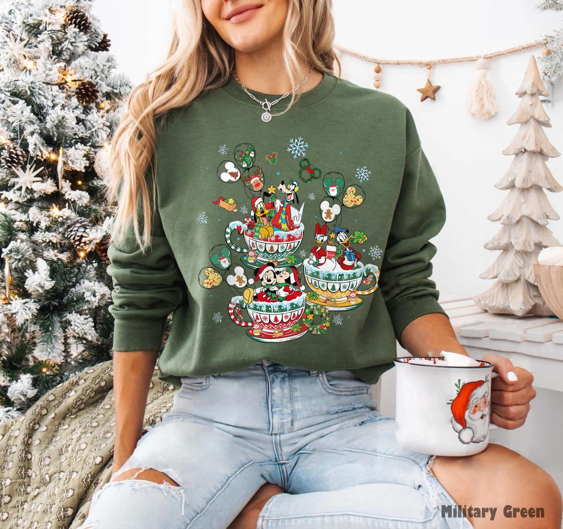 Mickey's Very Merry Christmas Party 2025 Sweatshirt, Mickey And