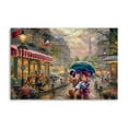 thumbnail image 1 of Mickeys And Minnie in Paris (2) Posters Wall Art Painting Canvas Gift Living Room Prints Bedroom Decor Poster Artworks 24x36inch(60x90cm), 1 of 6