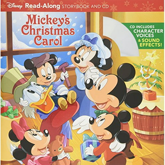 Pre-Owned Mickey's Christmas Carol Readalong Storybook and CD [With Audio CD] (Paperback) 1368016022 9781368016025