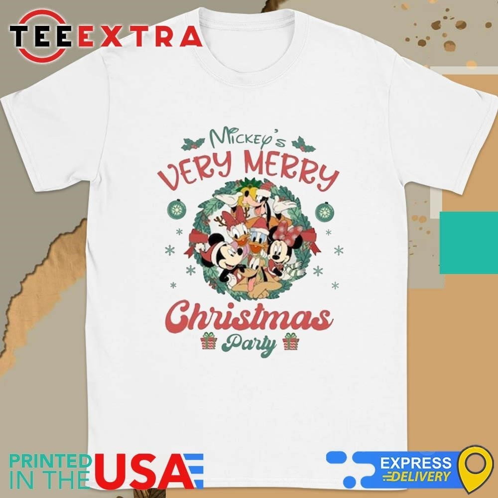 Mickeys Very Merry Christmas Party Magic Kingdom 2024 Shirt