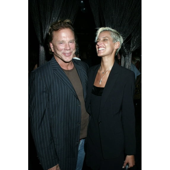 Mickie Rourke, Guest Out And About Enjoying A Night On The Town, Aer Lounge, New York, Ny, June 09, 2005. Photo By Rob RichEverett Collection Celebrity (8 x 10)