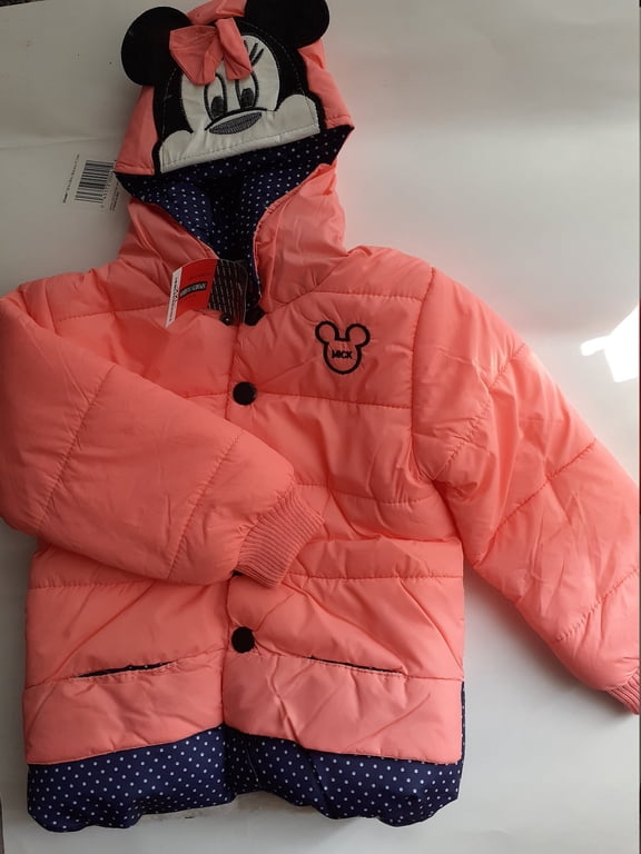 Micky Mouse Kids Winter Latest Thicken Hooded Jacket Warm Quilted Coat Casual Outdoor Cool Cute for Boys Girls