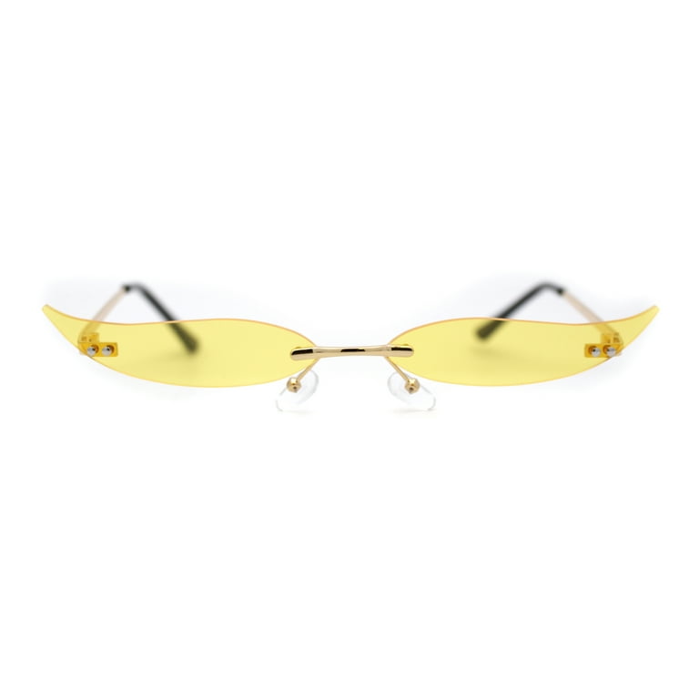 Cut Out Golden Cat Eye Sunglasses Cut Out Golden Cat Eye Sunglasses