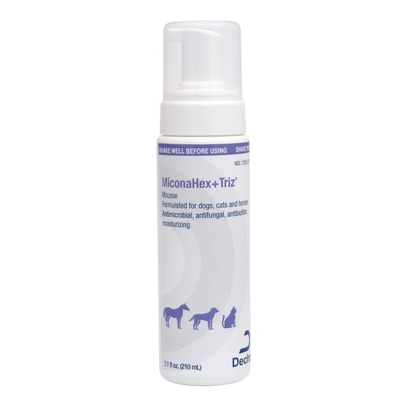 MiconaHex+Triz Mousse for Dogs, Cats and Horses, 7.1 oz