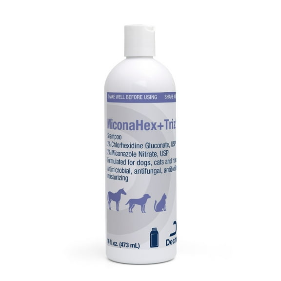 MiconaHex+ Triz Shampoo for Dogs, Cats and Horses, 16 fl oz
