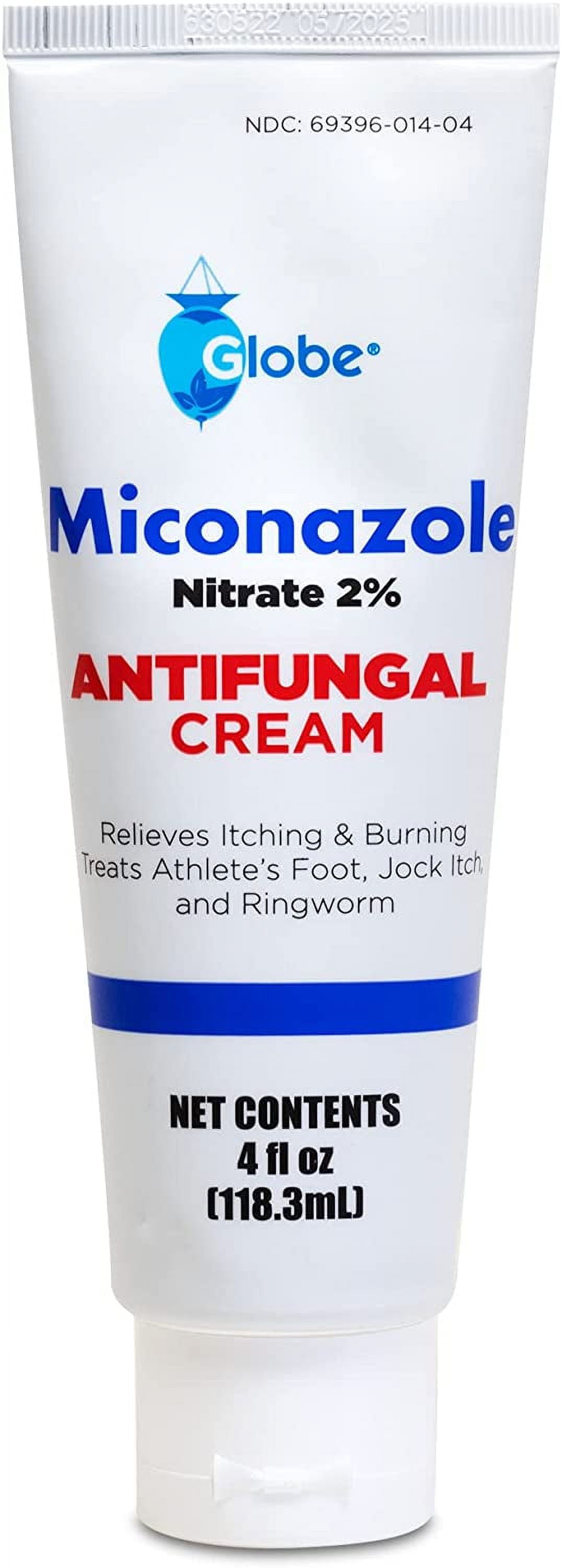 Miconazole Nitrate 2 Antifungal Cream (4 oz Tube) Effective Athlete